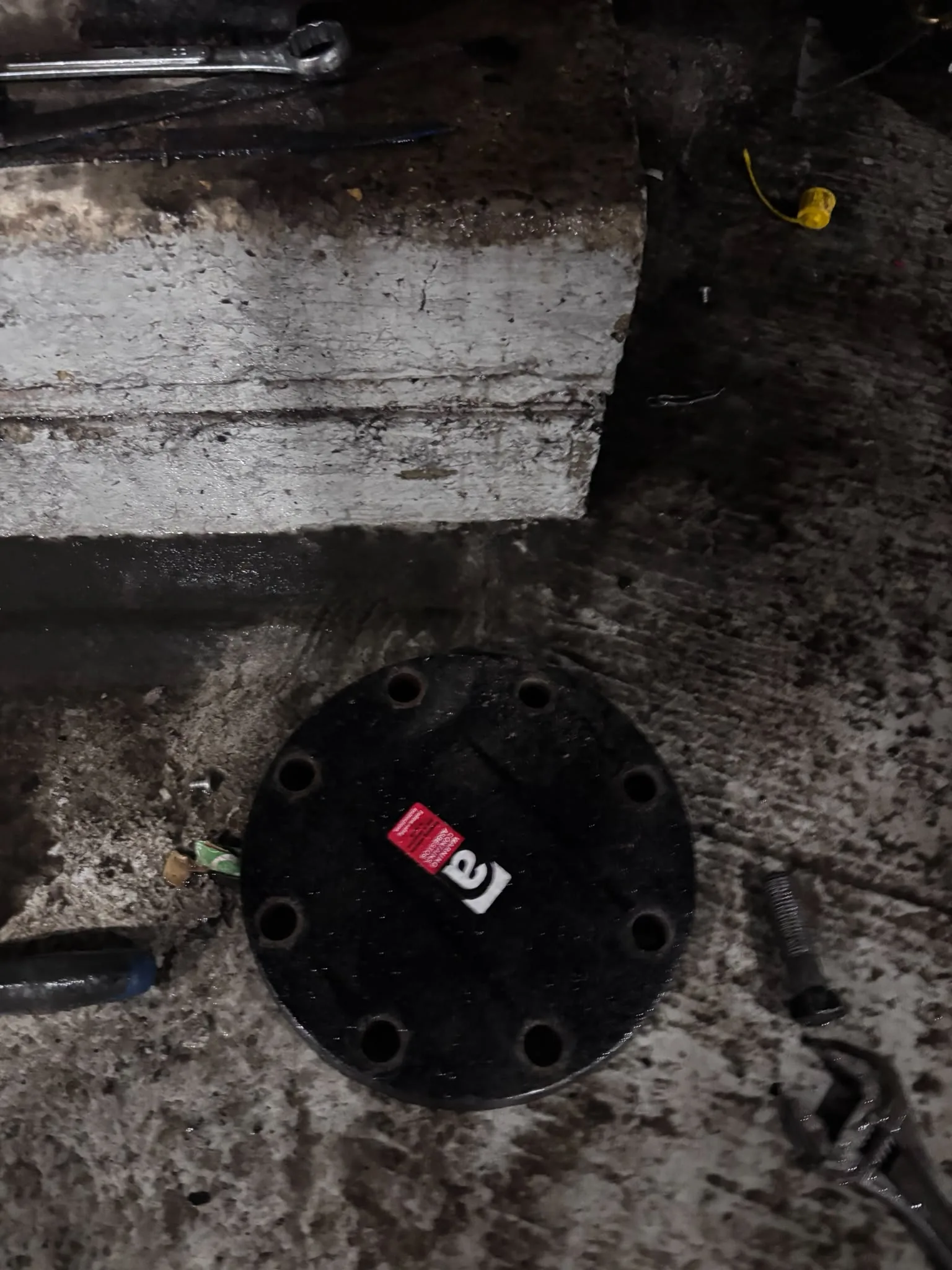 Artex scraping from a concrete ceiling during Canning Town refurbishment