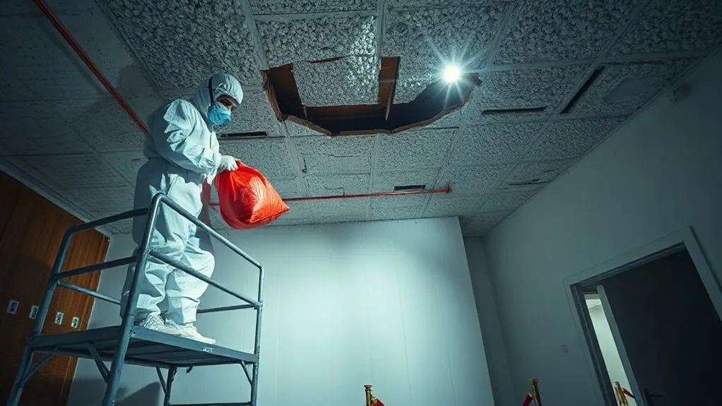 Asbestos Ceiling Removal in Canning Town — HSE-licensed specialists